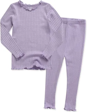 VAENAIT BABY 6M-12Y Kids Unisex Girls & Boys Soft Comfy Modal Tencel Shirring Sleepwear Pajamas 2pcs/4pcs Set