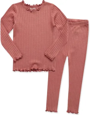 VAENAIT BABY 6M-12Y Kids Unisex Girls & Boys Soft Comfy Modal Tencel Shirring Sleepwear Pajamas 2pcs/4pcs Set