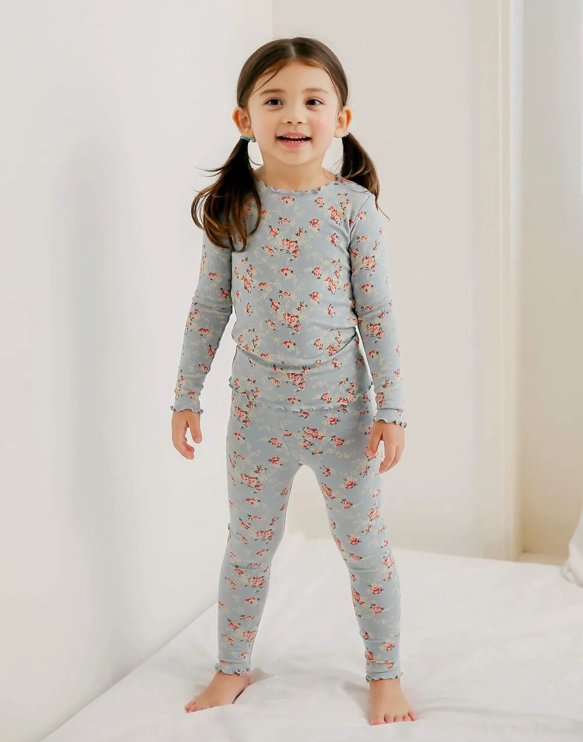VAENAIT BABY 6M-12Y Kids Unisex Girls & Boys Soft Comfy Modal Tencel Sleepwear Pajamas 2pcs or 4pcs Set