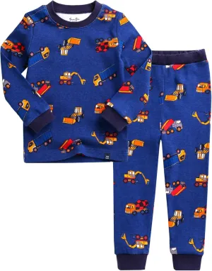 VAENAIT BABY Toddler Kids Junior Girls Boys 100% Cotton Dinosaur Mermaid Pajamas Sleepwear Pjs