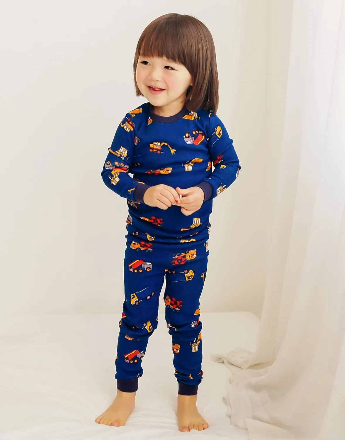 VAENAIT BABY Toddler Kids Junior Girls Boys 100% Cotton Dinosaur Mermaid Pajamas Sleepwear Pjs