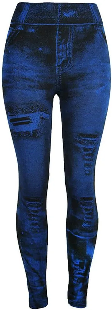 White Leggings Size Pants Fashion Plus Casual Print Waist Yoga Pants Pants White Leggings Winter Warm Tights Cold