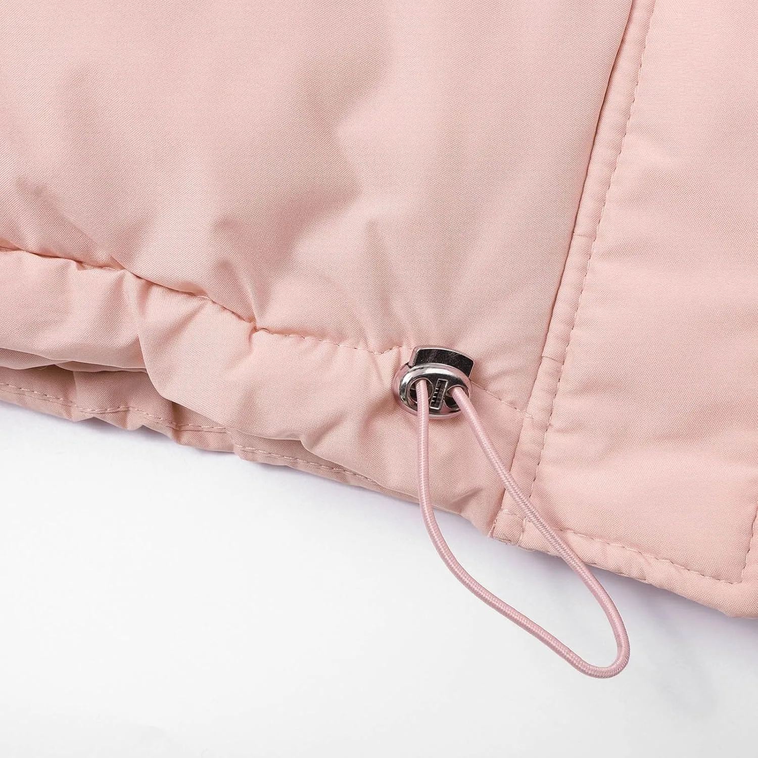 Winter Coat For Women Packable Full Zip Puffer Jackets Plus Size Long Sleeve Packable Down Parka Jackets With Pocket