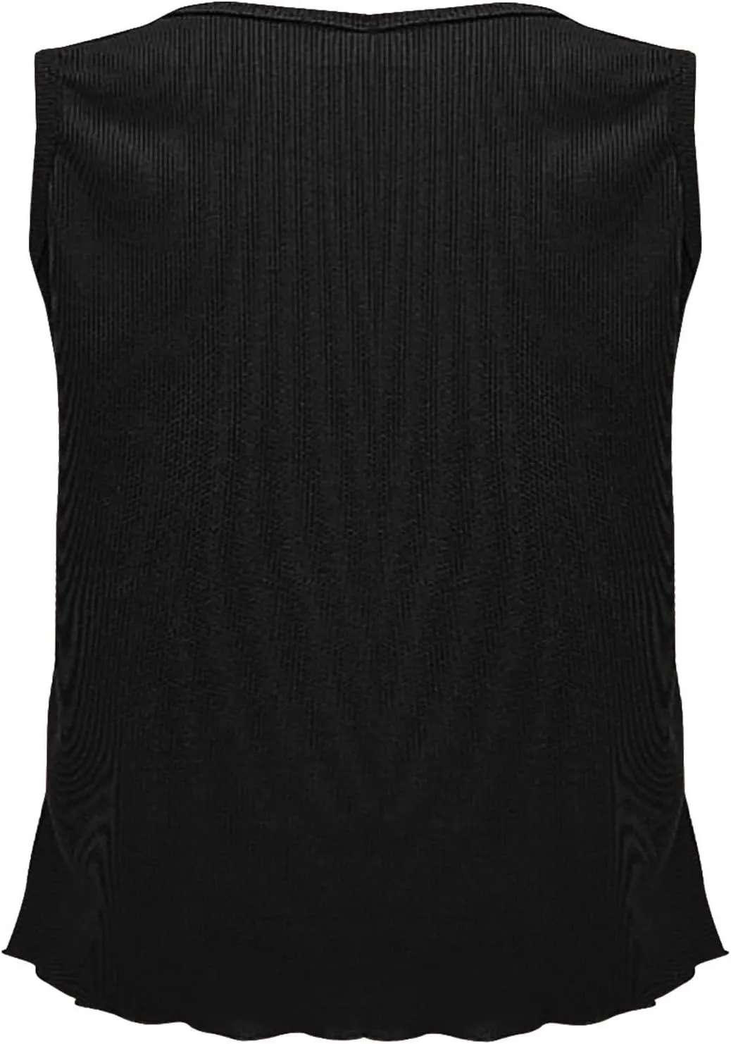 Women Ribbed Summer Tank Tops U-Neck Sleeveless Fitted Basic Cami Tee Shirts Ladies Travel Vacation Outfits