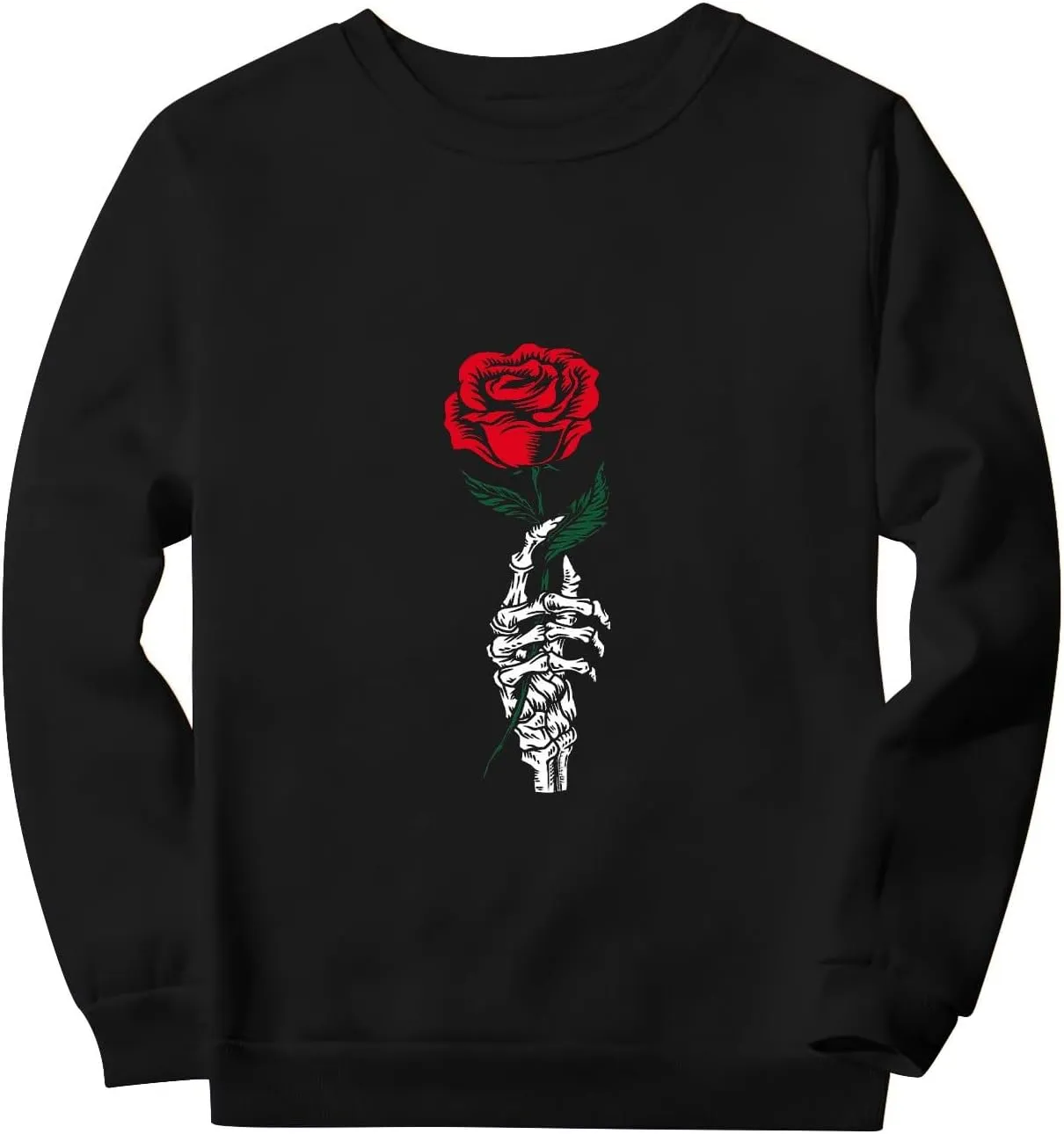 Womens Floral Print Sweatshirt Long Sleeve Crewneck Pullover Tops Fashion Lightweight Tunic Tops Fall Winter Tunic Tops