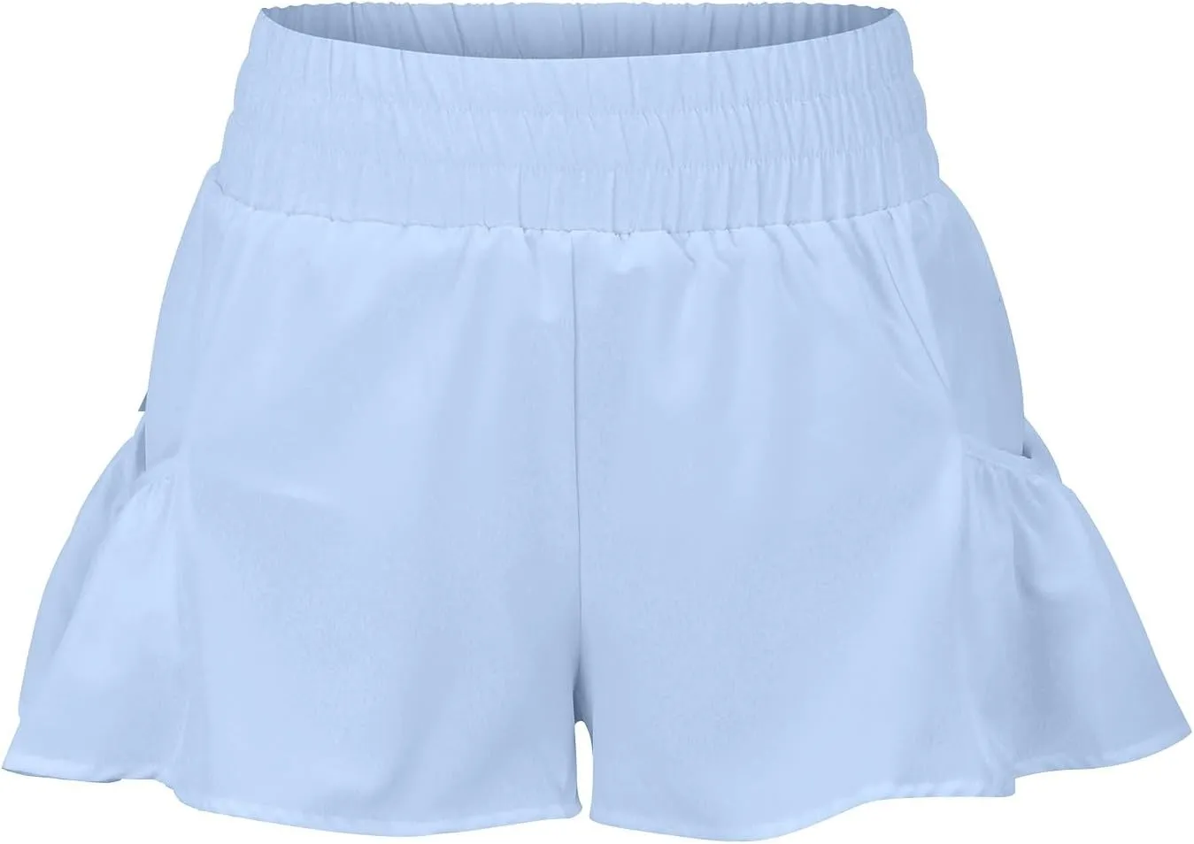 Women's Flowy Shorts High Waisted Athletic Running Shorts Casual Workout Gym Quick Dry Summer Sport Shorts with Pockets