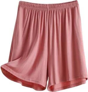 Women's Pajama Bottoms Summer Lightweight Lounge Sleep Shorts Soft Comfortable Breathable Beach Shorts 2025 Trendy