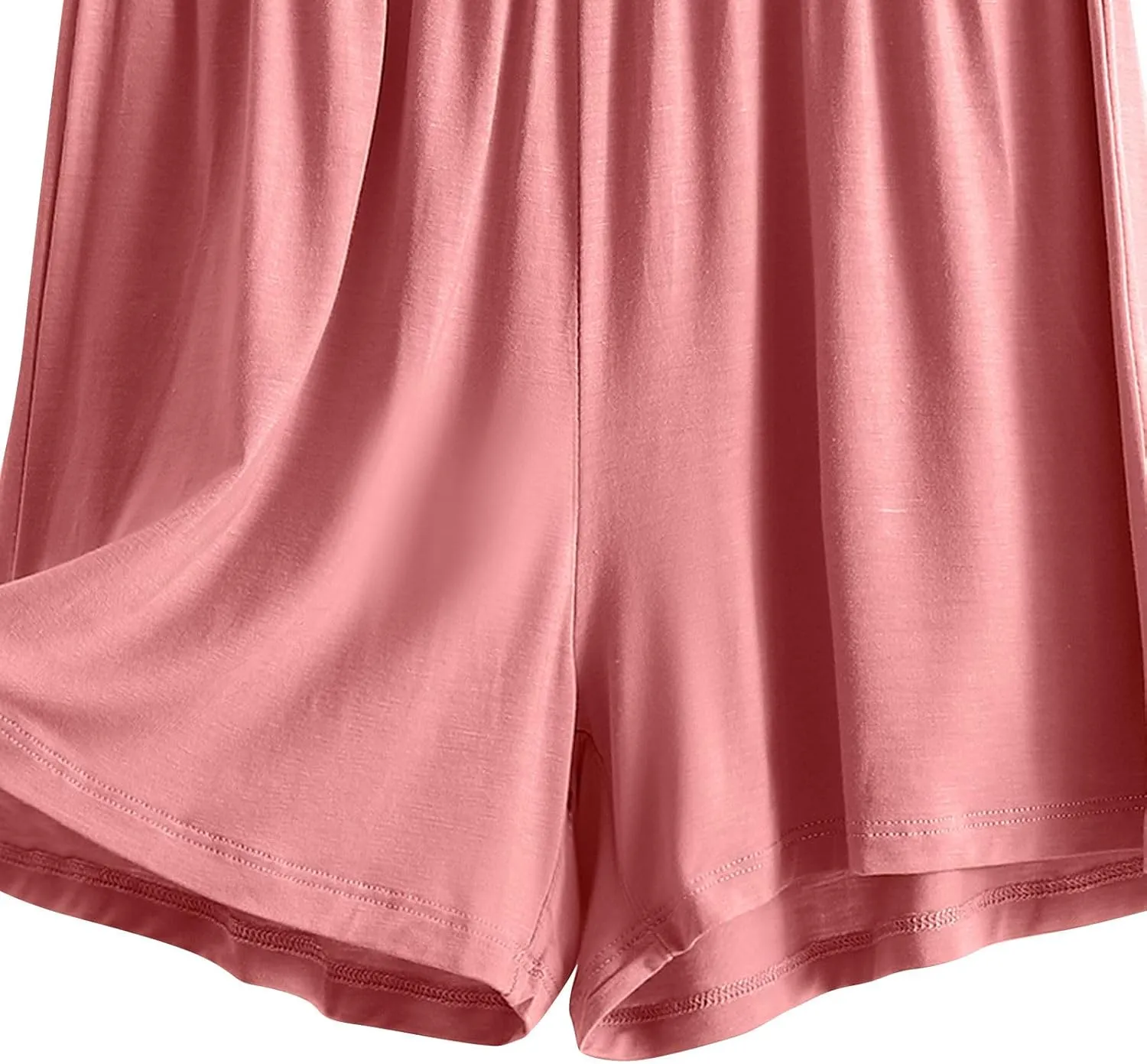 Women's Pajama Bottoms Summer Lightweight Lounge Sleep Shorts Soft Comfortable Breathable Beach Shorts 2025 Trendy
