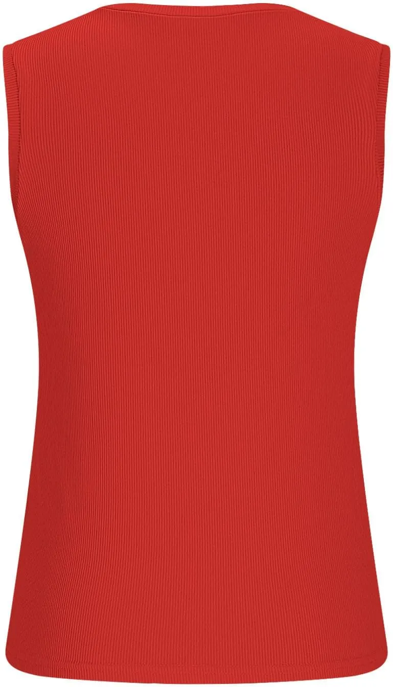 Womens Ribbed Knit Tank Tops Sleeveless U Neck Basic Slim Fit Top Fashion Summer Casual Shirt 2025 Clothes