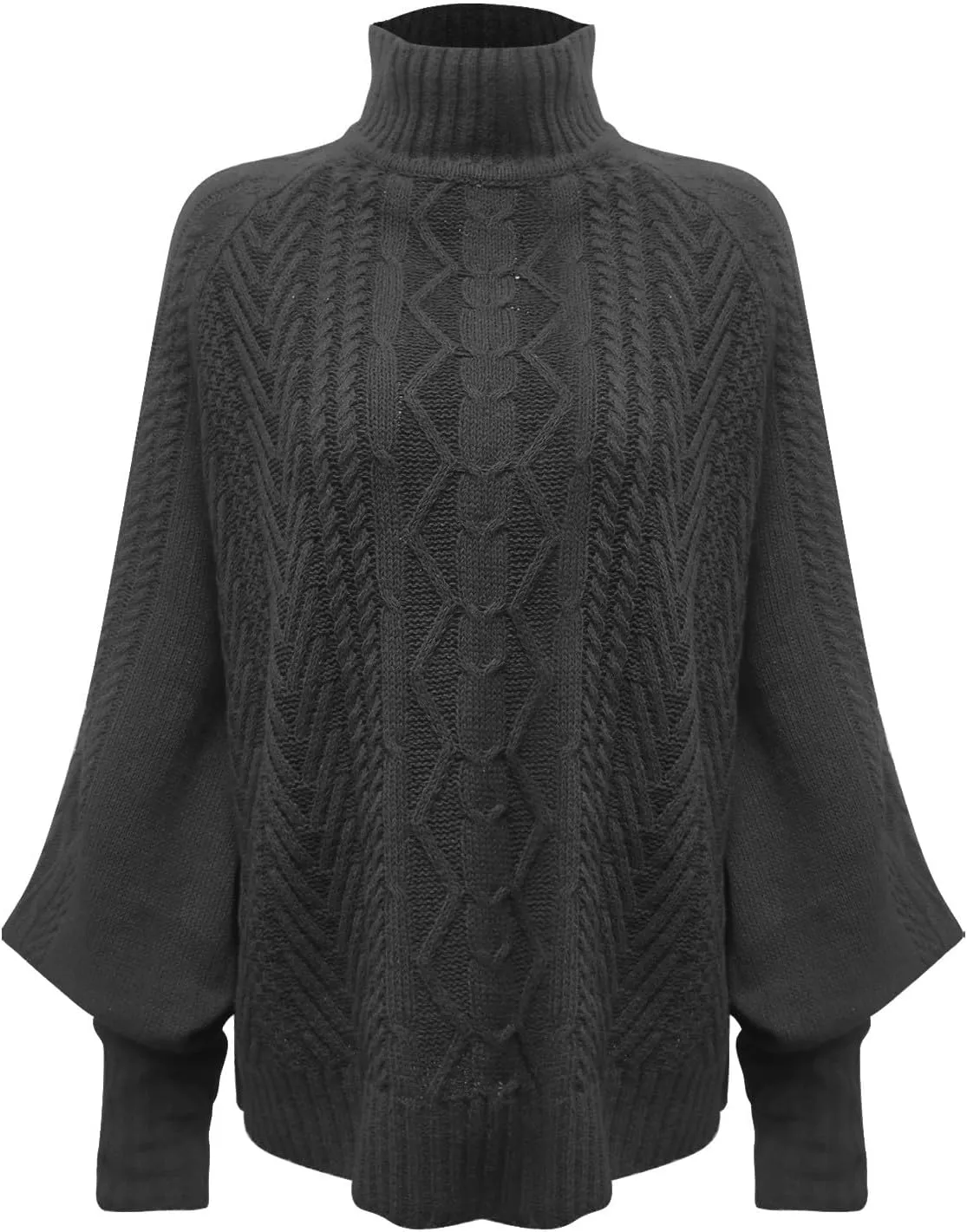 Womens Sweater Ladies Fashionable Comfortable Solid Color Pullover Long Sleeve Top Sweater Dark Sweatshirt