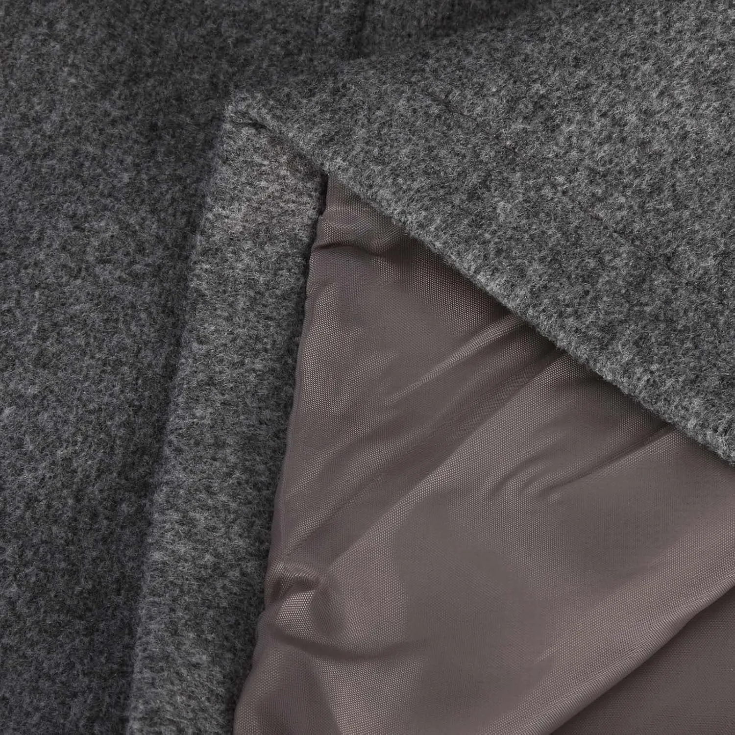 Womens Winter Wool Blend Coats Dressy Pea Coats Classic Lapel Wool Single Breasted Long Coat Dress Trench Coats