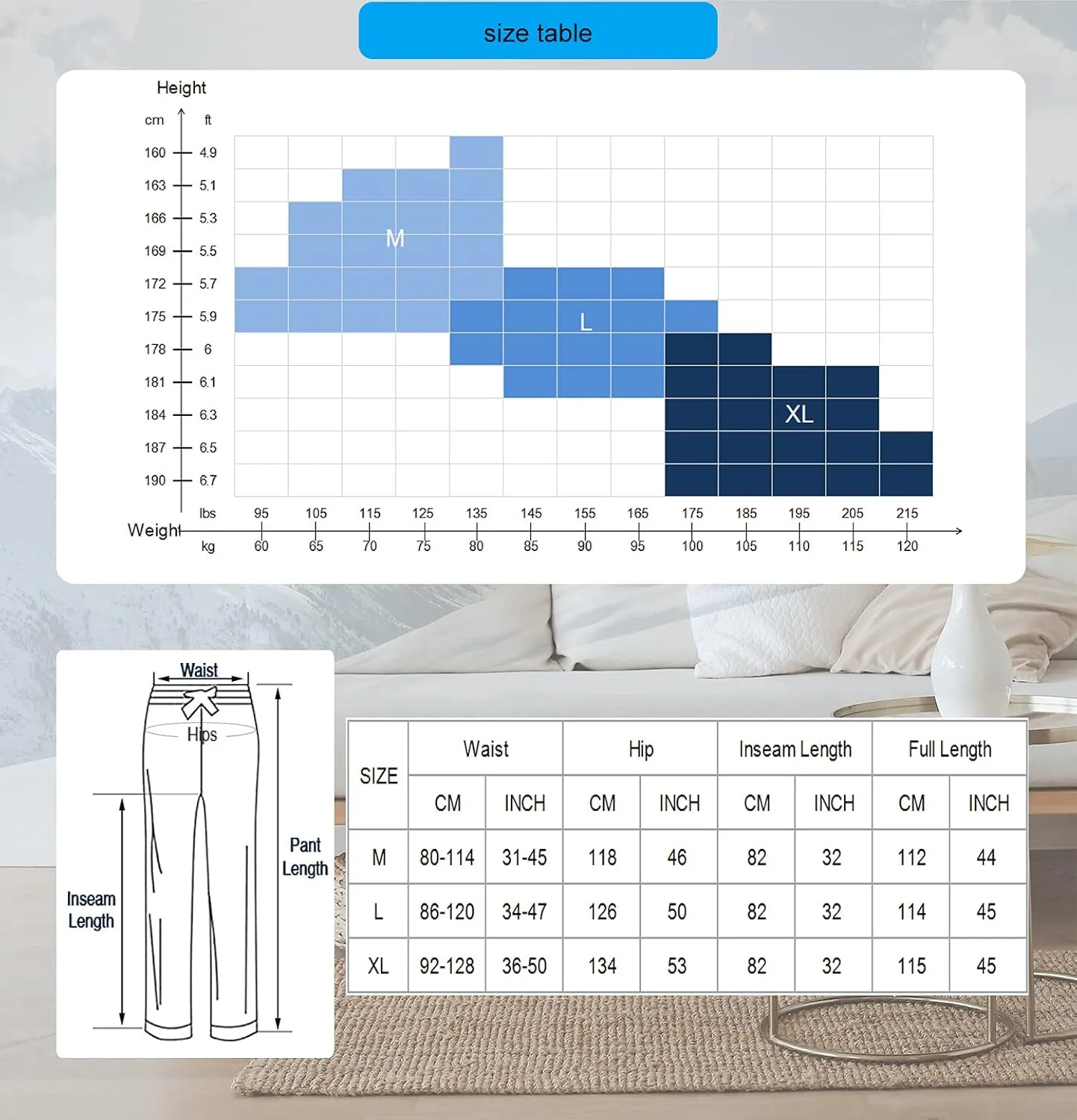 YUSHOW 2-3 Pack Mens Pajama Pants Mens Fleece Plaid Lounge Pajama Bottoms Sleepwear Pjs with Pockets