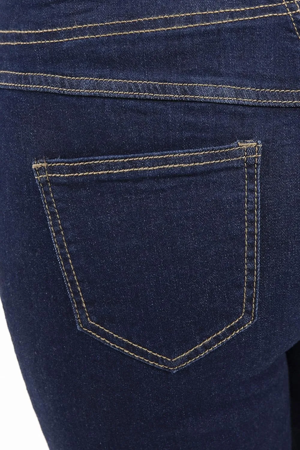ZENTHACE Women's Stretch Pull On Denim Leggings Skinny Jeans Washed Denim Jeggings